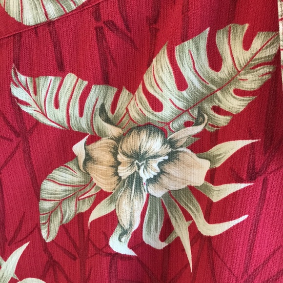 VTG Caribbean Joe Aloha Shirt Size 4XL Classic Hawaiian Camp Shirt Big and Tall - Picture 3 of 7